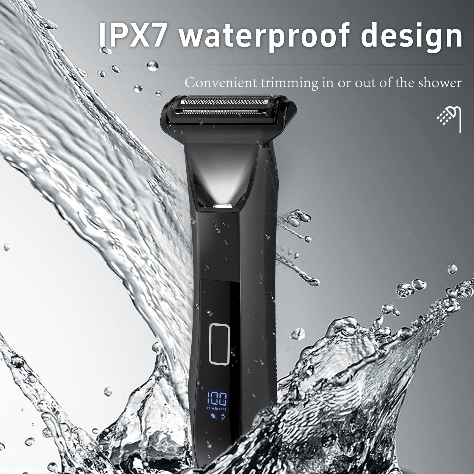 Beatslm USB charging provides up to 100 minutes of cordless grooming.