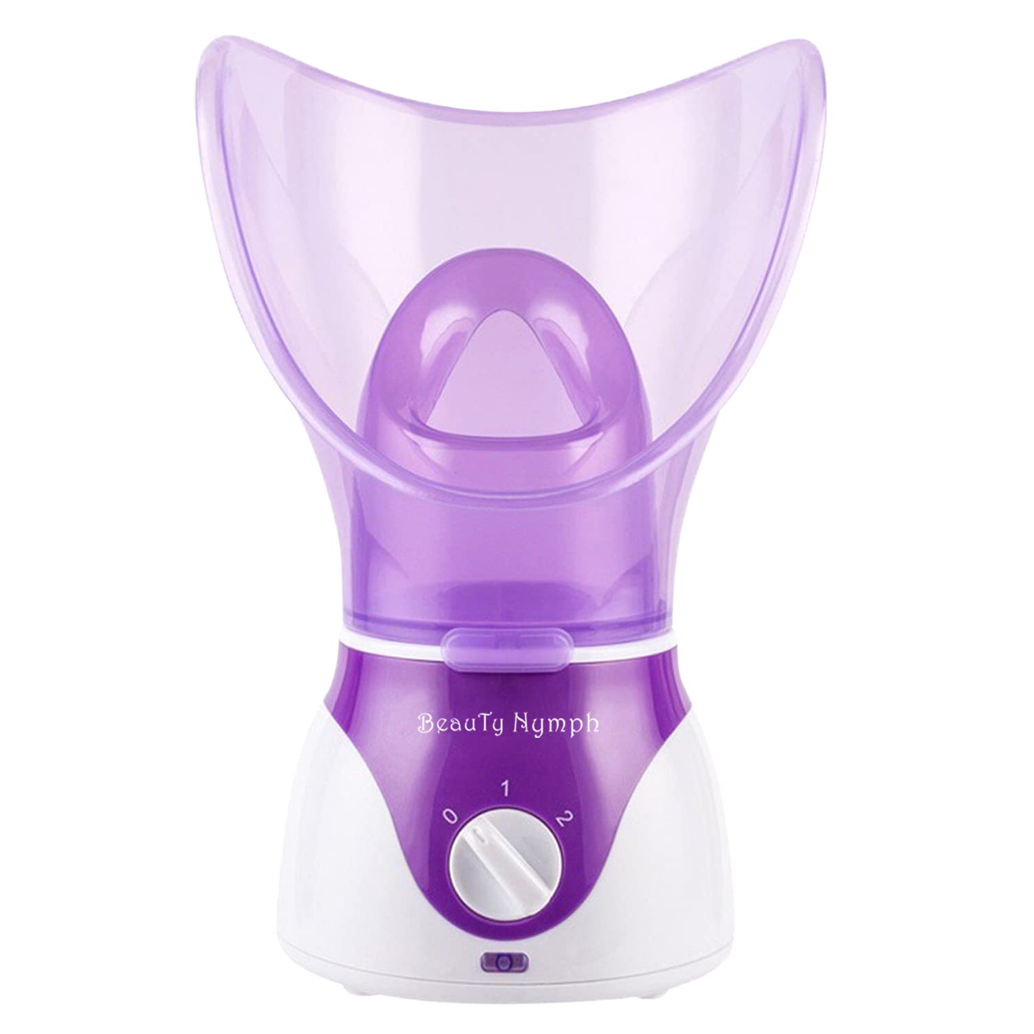 BeauTy Nymph Face Steamer front view for at-home spa cleansing.