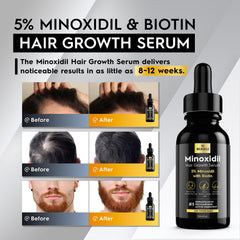 Beaueli biotin-infused serum nourishes thinning hair.