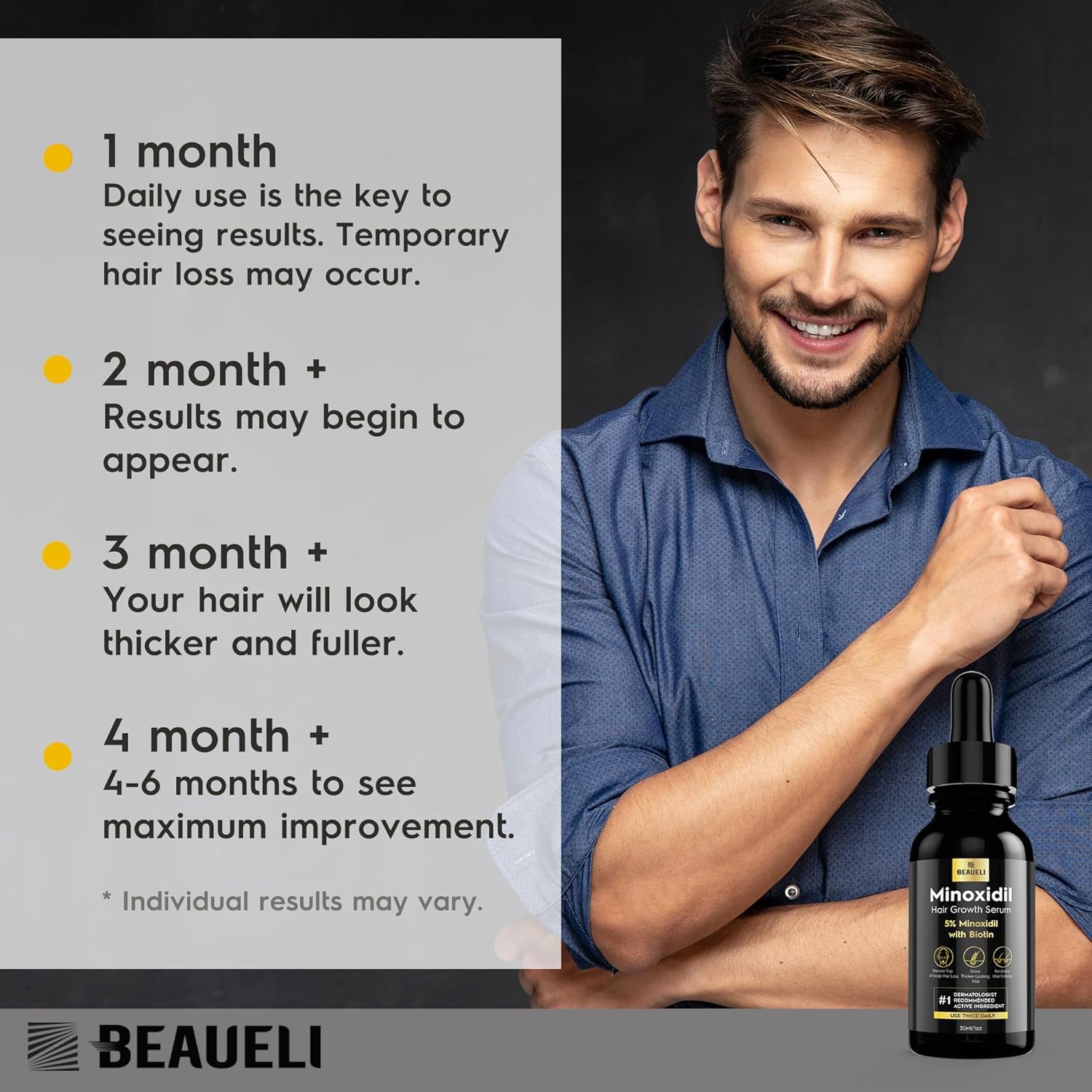 Beaueli packaging-two-bottles shows value bundle for regrowth routine.
