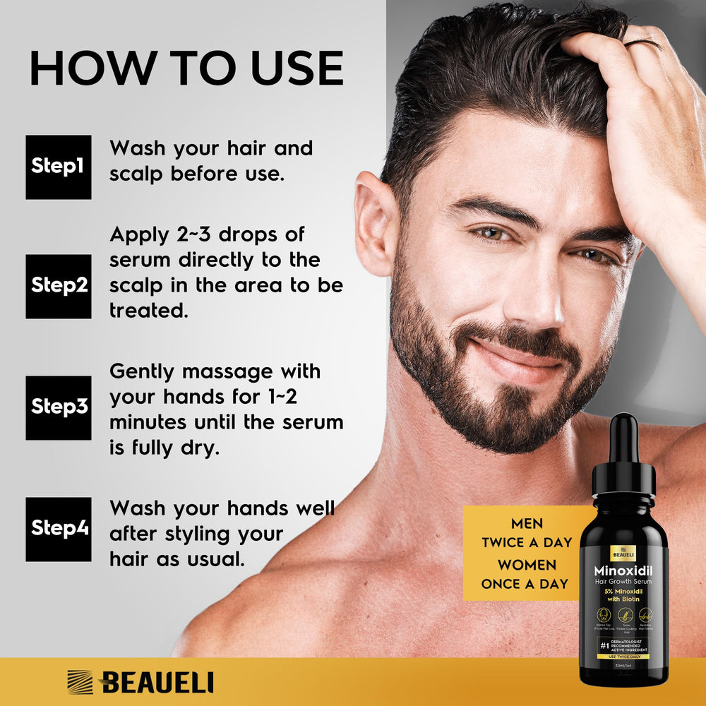 Beaueli thickening hair closeup suggests fuller-looking strands