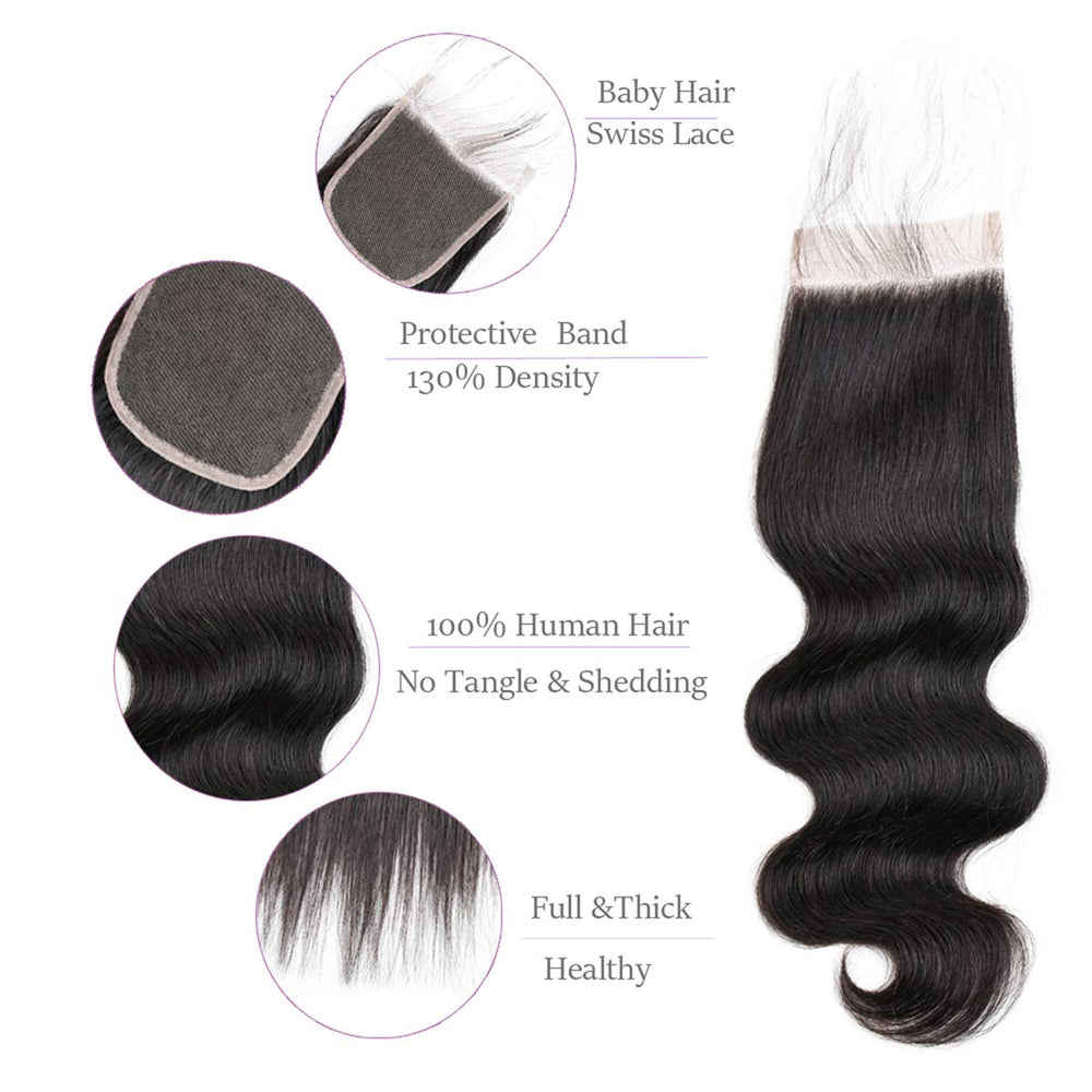 Beauhair advanced double weft technology for thicker ends and sturdy construction.