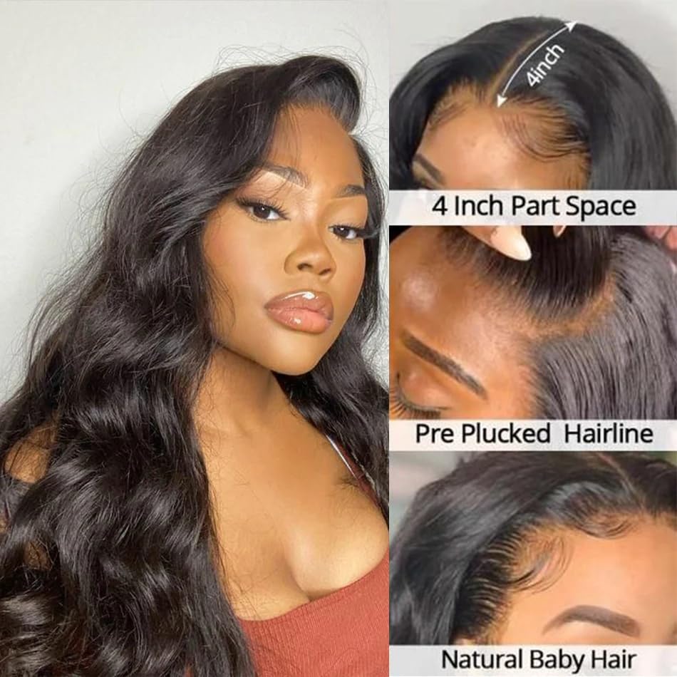 Beauhair glueless HD lace closure wig demonstrates breathable, comfortable wear.