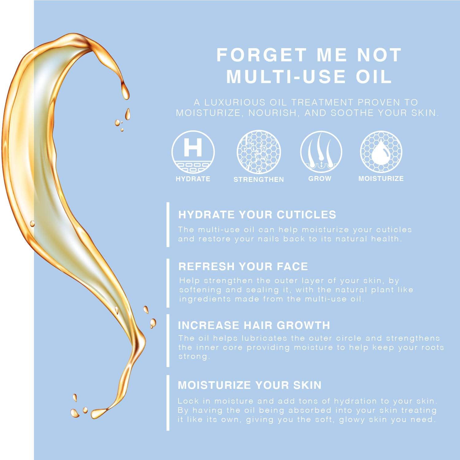 BEAUTE DE PROVENCE oil ready for facial application and glow.