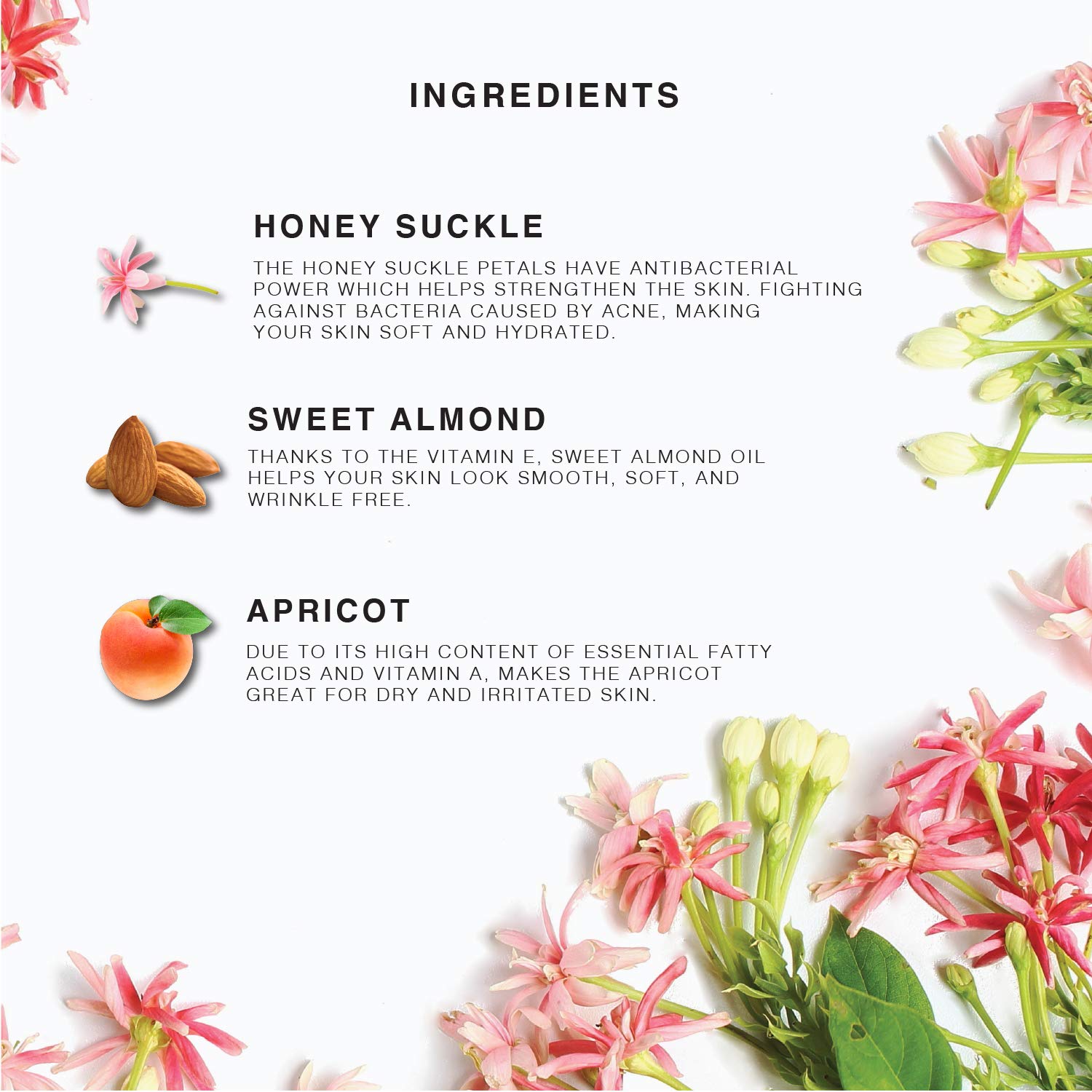 BEAUTE DE PROVENCE Honey Suckle oil on hair for shine and manageability