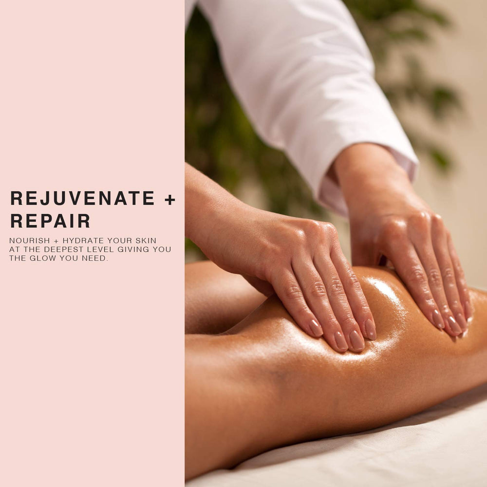 BEAUTE DE PROVENCE Peony Oil on hands highlighting cuticle care