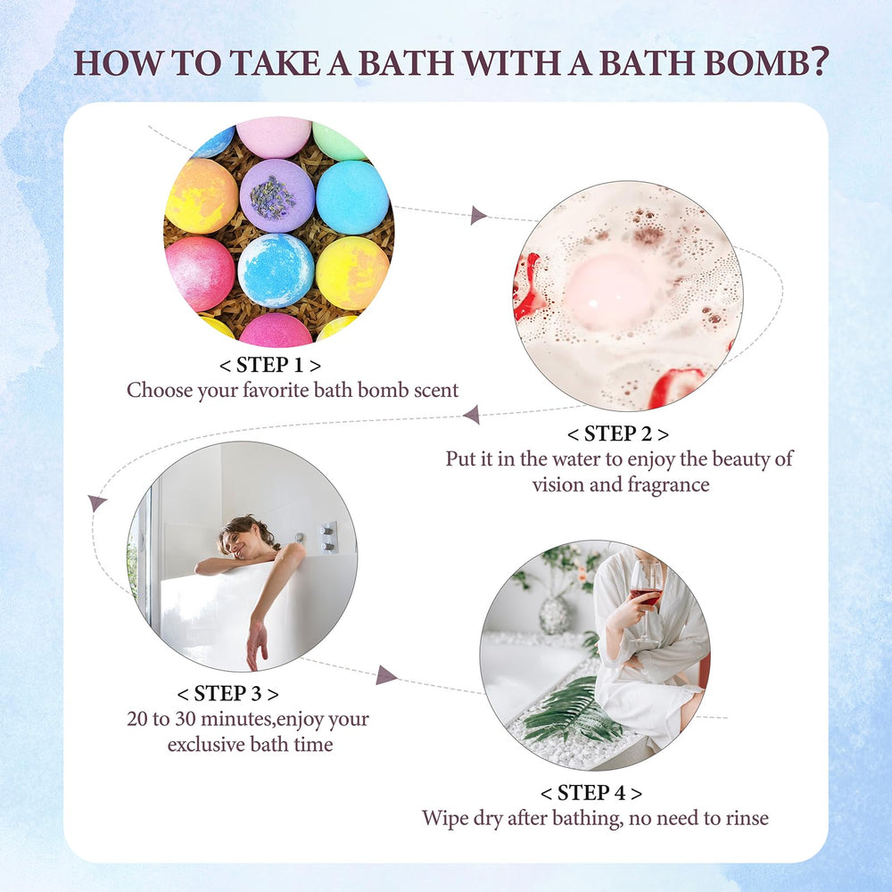 Beautifier Life bath bombs dissolve quickly releasing fragrance and bubbles.
