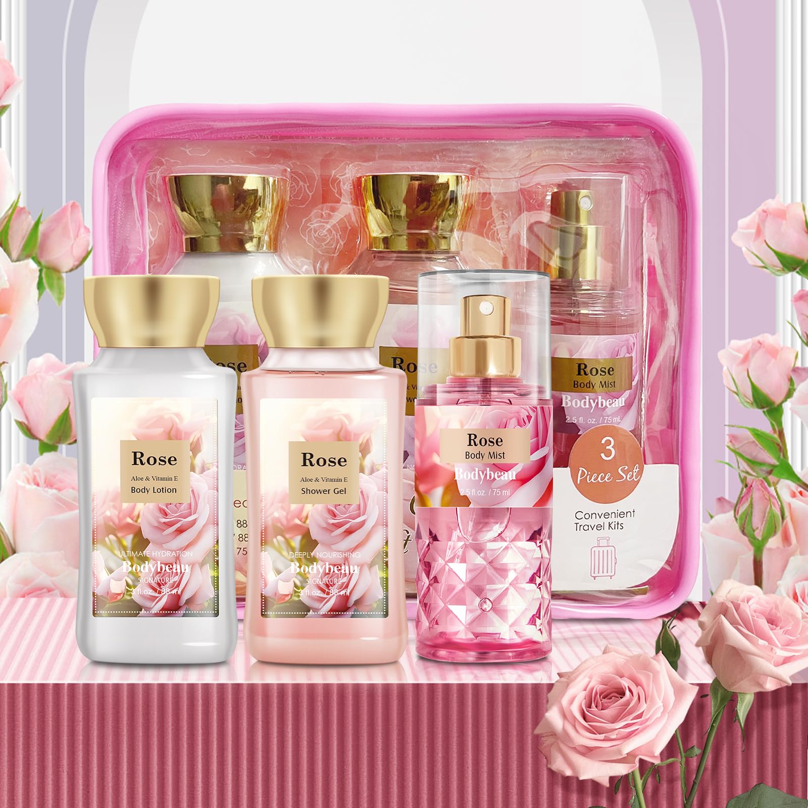 Beautifier Life rose scent close-up capturing delicate fragrance notes