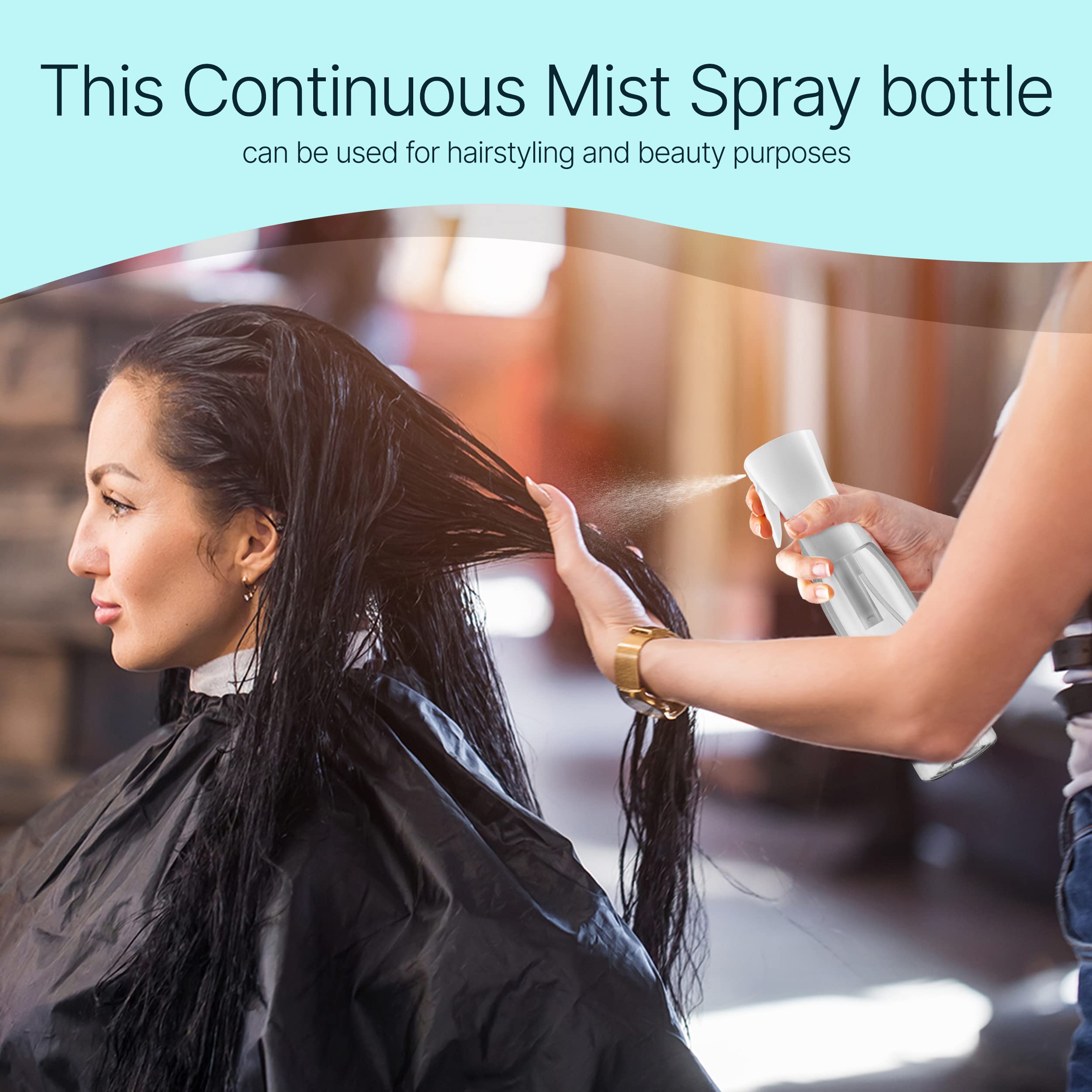 BeautifyBeauties barber spray bottle with precise mist for grooming