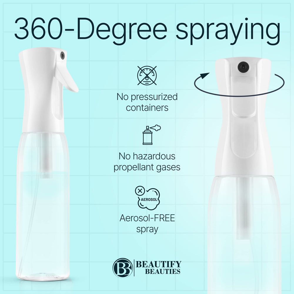 BeautifyBeauties skin-care mist for even distribution during routine