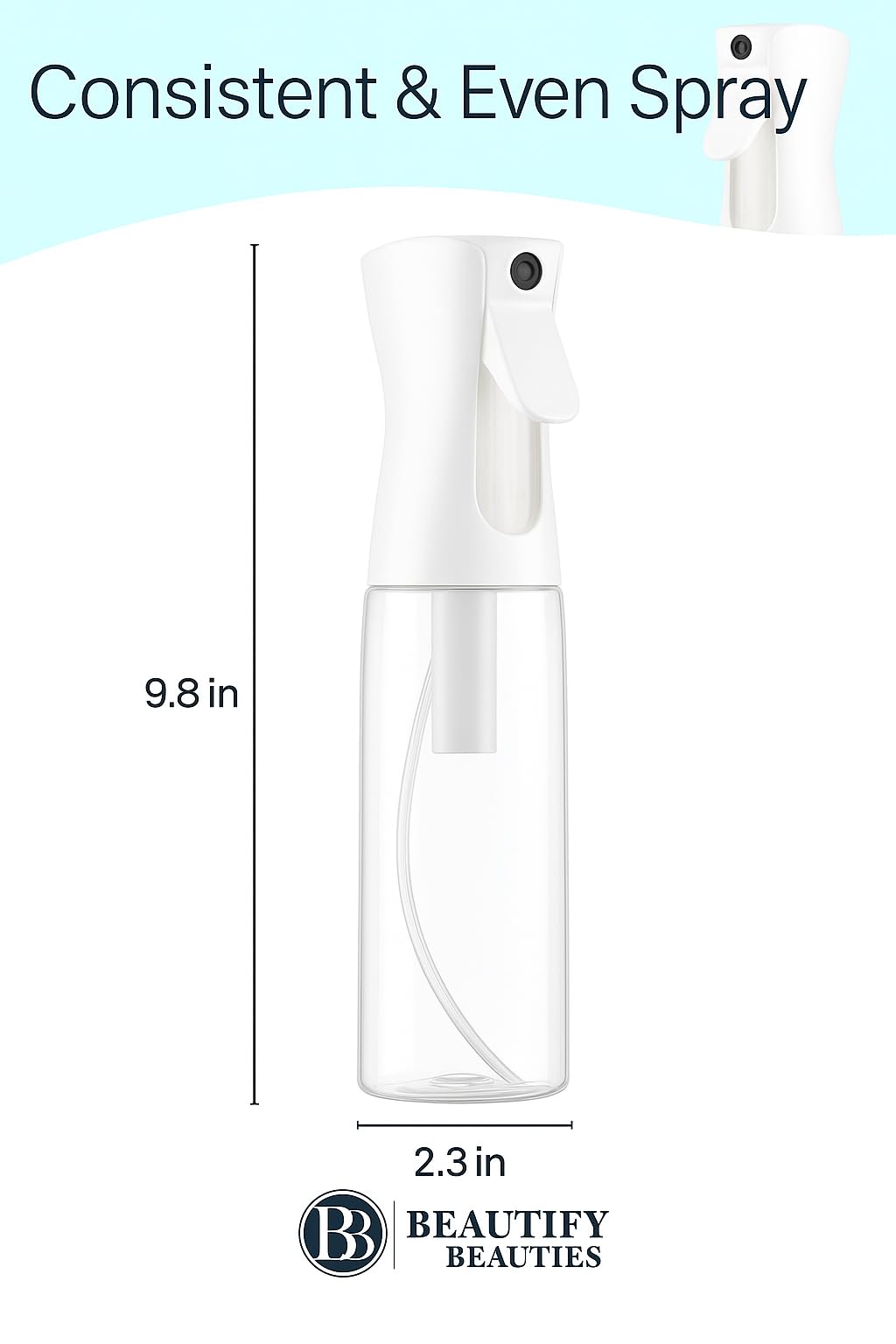 BeautifyBeauties spray bottle essential oil scent diffusion for aromatherapy