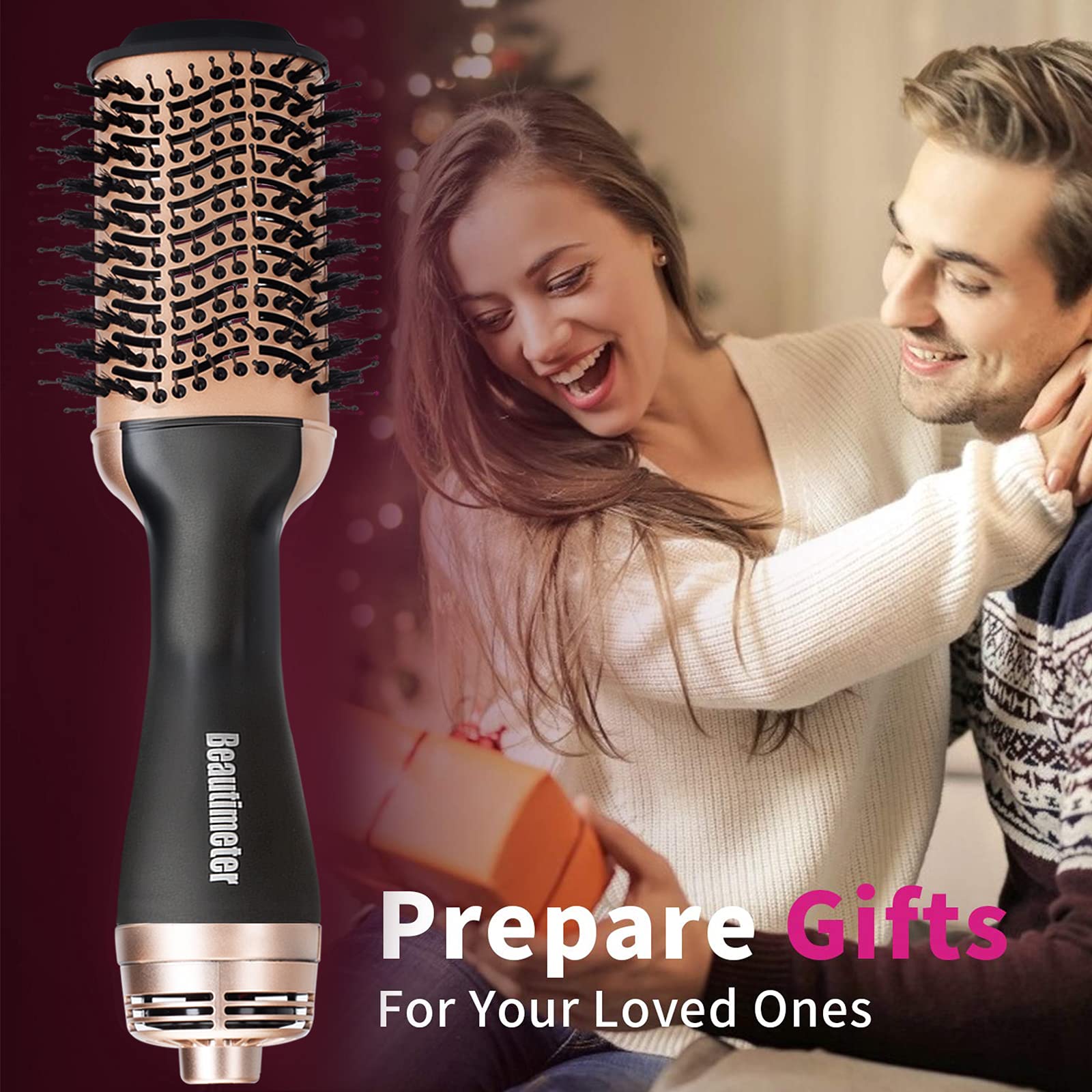 Beautimeter three heat settings provide versatile control for all hair types.