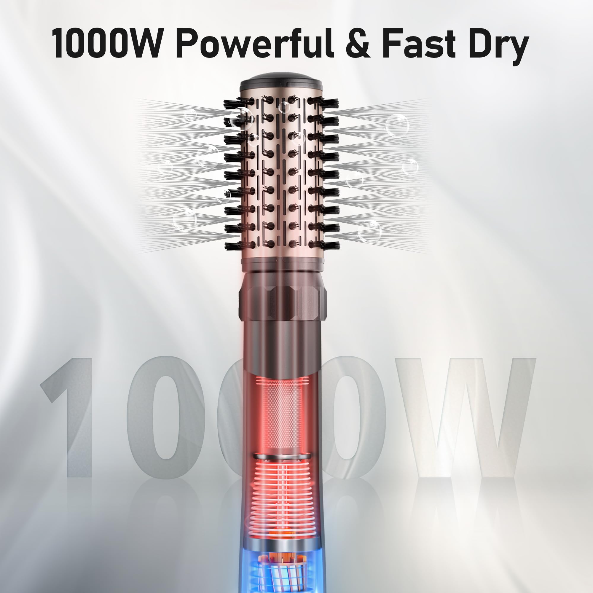 Beautimeter-hair-dryer-brush-2inch-barrel big barrel shapes shoulder-length styles.