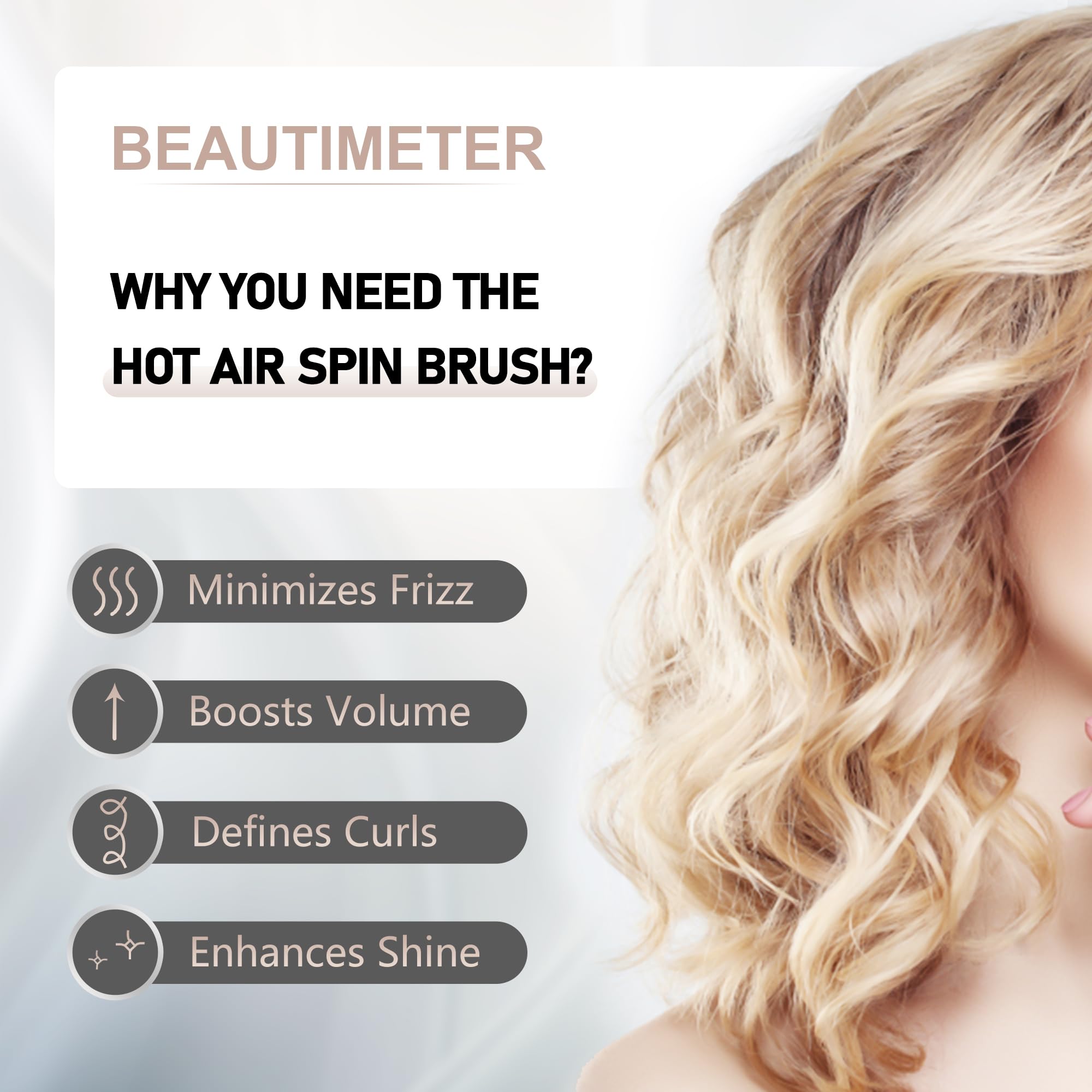 Beautimeter-hair-dryer-brush-ionic-tech ionic technology for smoother results.