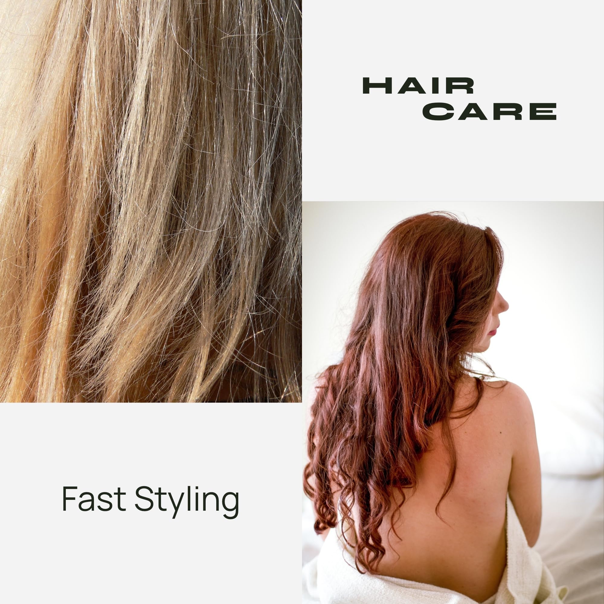 Beautimeter negative ions technology helps smooth hair during styling.