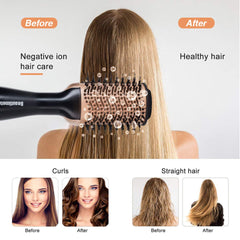 Beautimeter negative ion technology locks in moisture for softer hair.