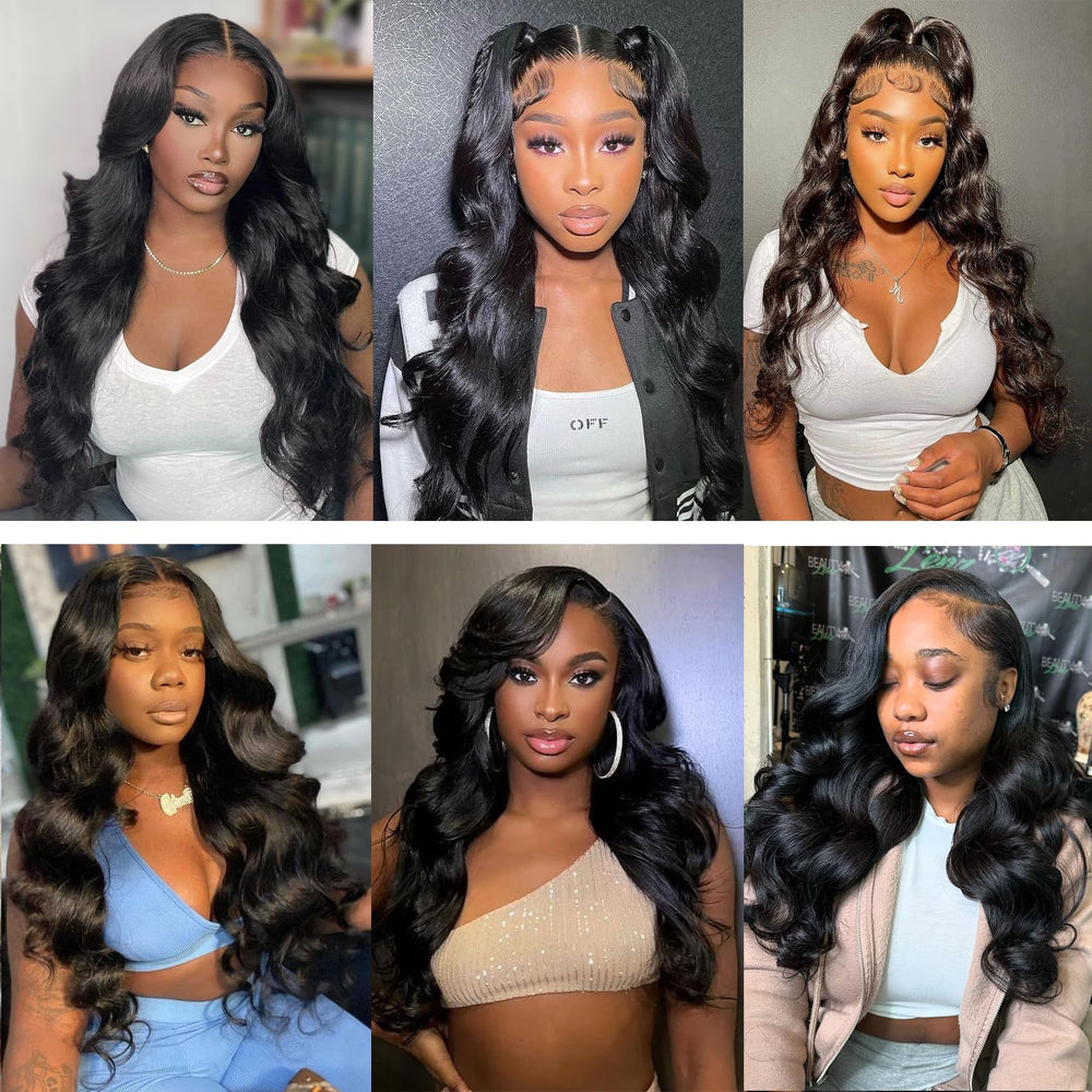 Beautkol U Part wig natural black color harmonizes with African-American looks