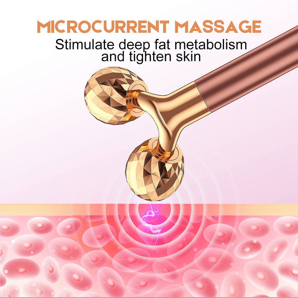 Beauty Bar 2-in-1 high-frequency vibration at 6000 per minute for energizing skin