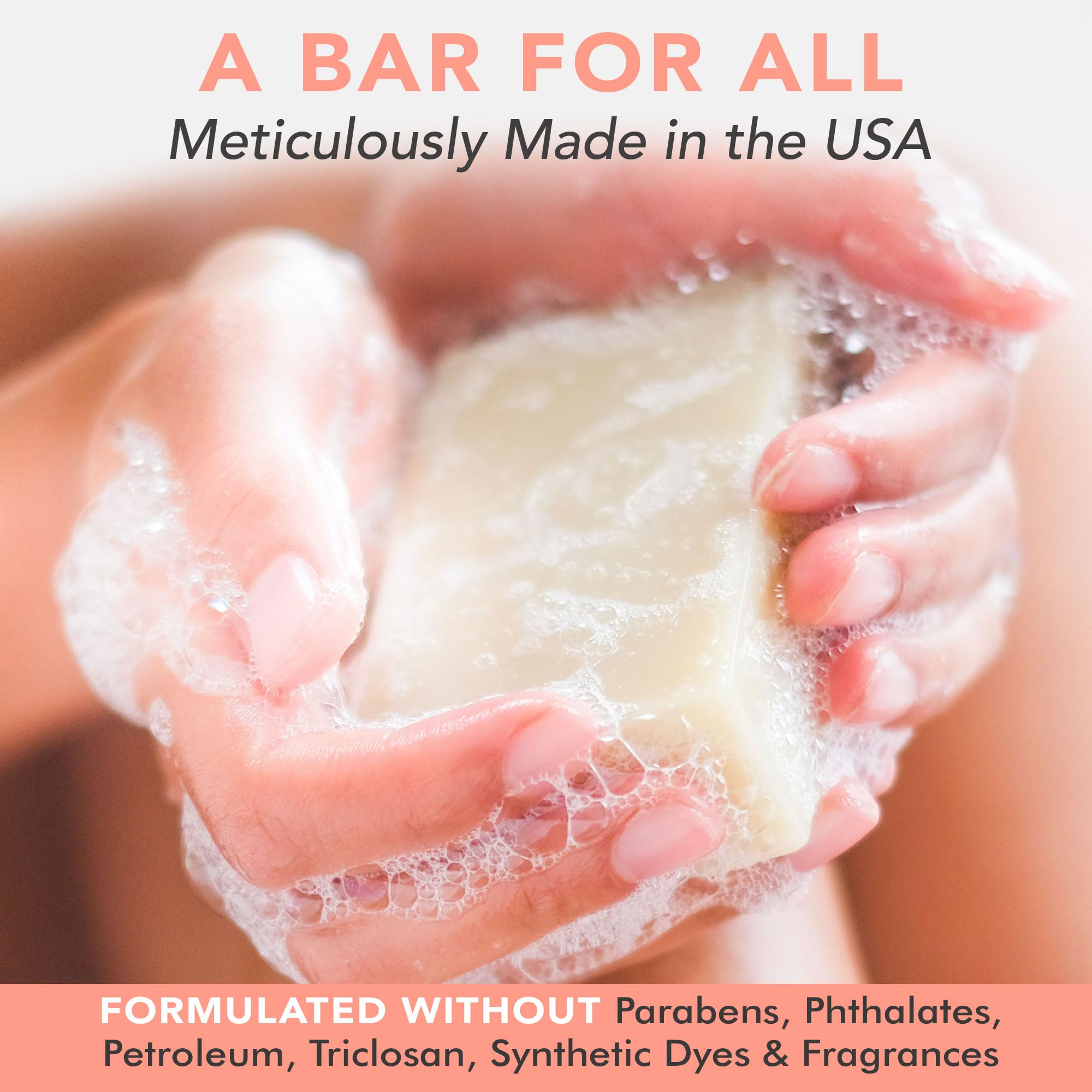 Beauty by Earth shaving bar handmade in the USA in small batch