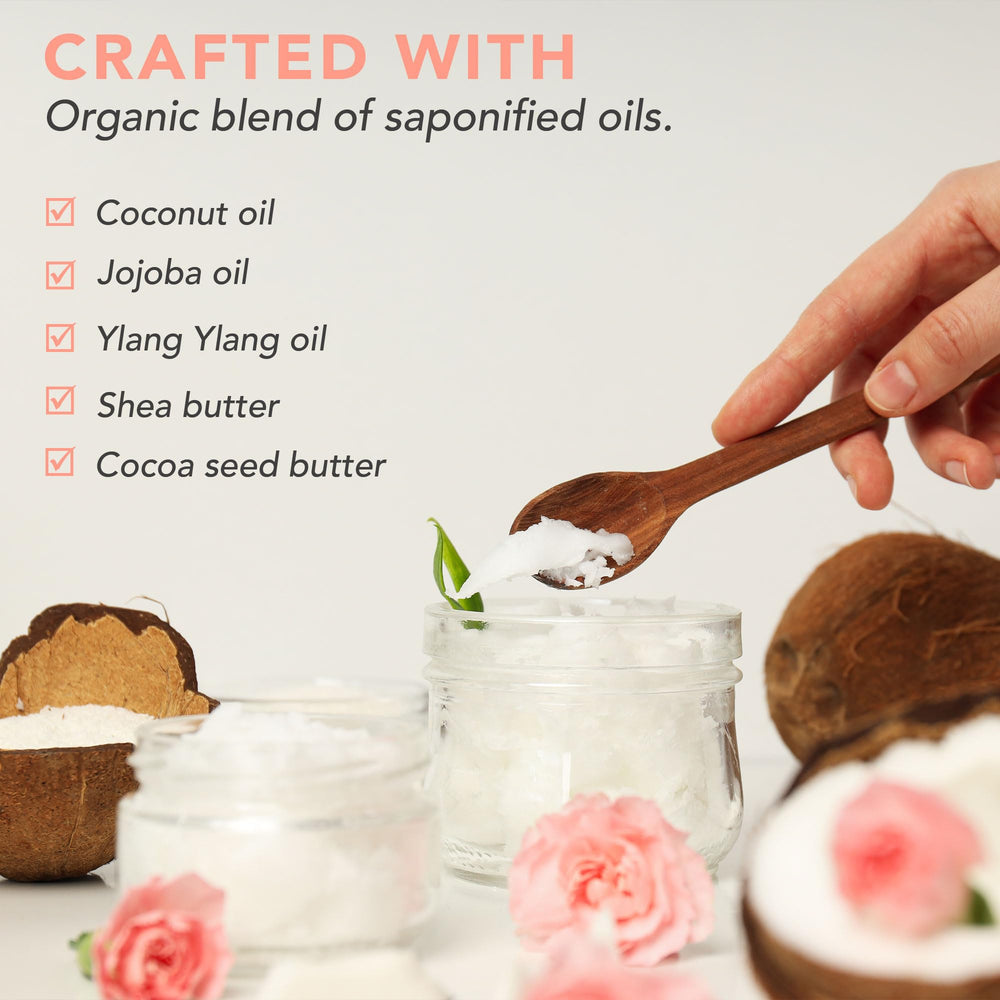 Beauty by Earth shaving bar unscented inside: shea butter hydration