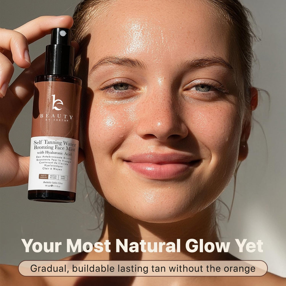 Beauty by Earth developing color in 3-5 hours on skin
