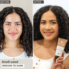 Beauty by Earth face tanner dispensing pump for easy, mess-free application.