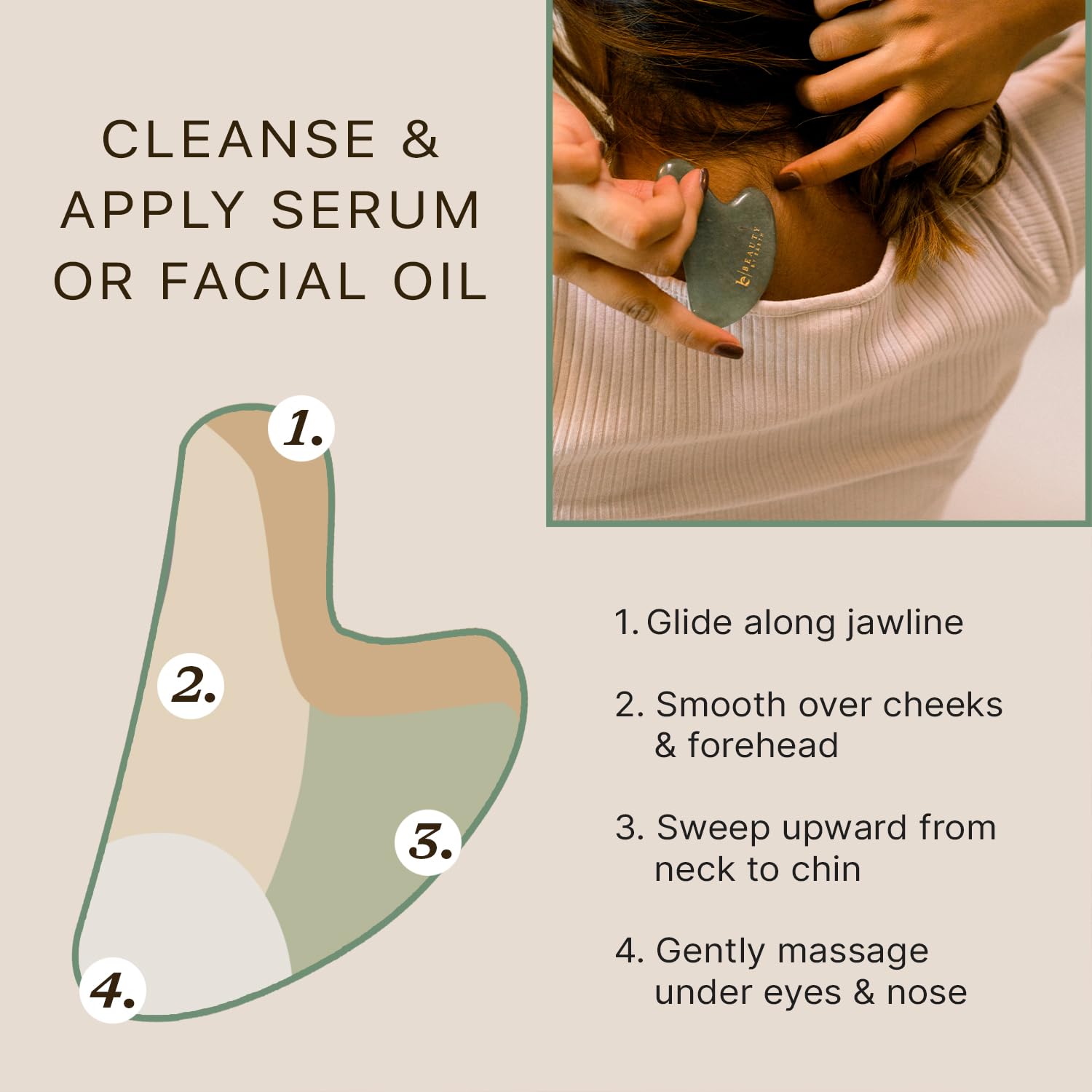 Beauty by Earth Jade Gua Sha gift box packaging for gifting.