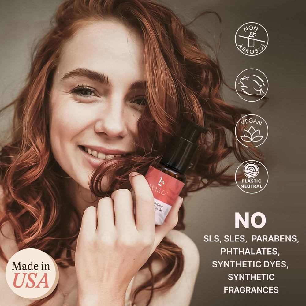 Beauty by Earth long-lasting finish for fresh lightweight feel.