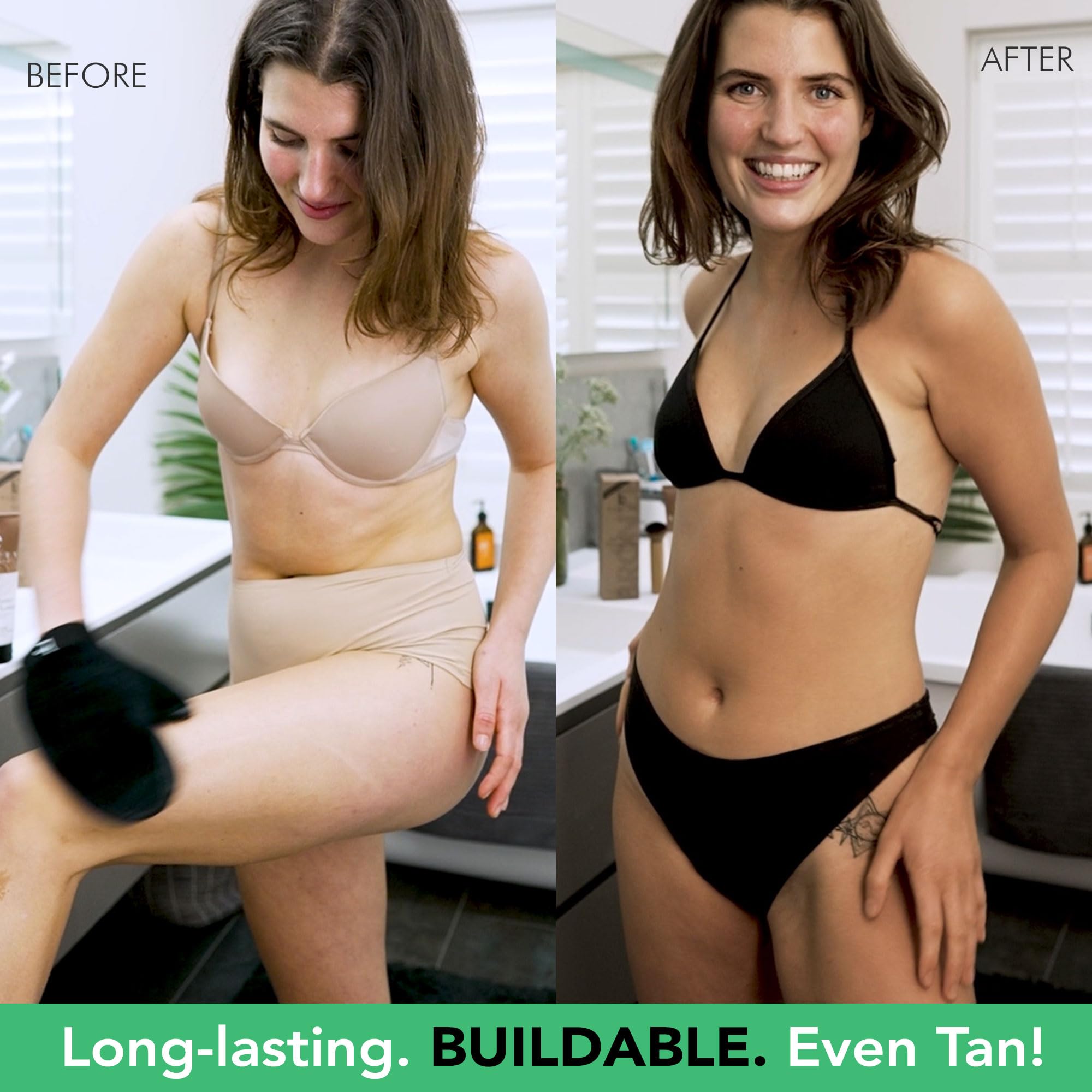 Beauty by Earth made-in-USA self tanner reinforces premium standards in every bottle