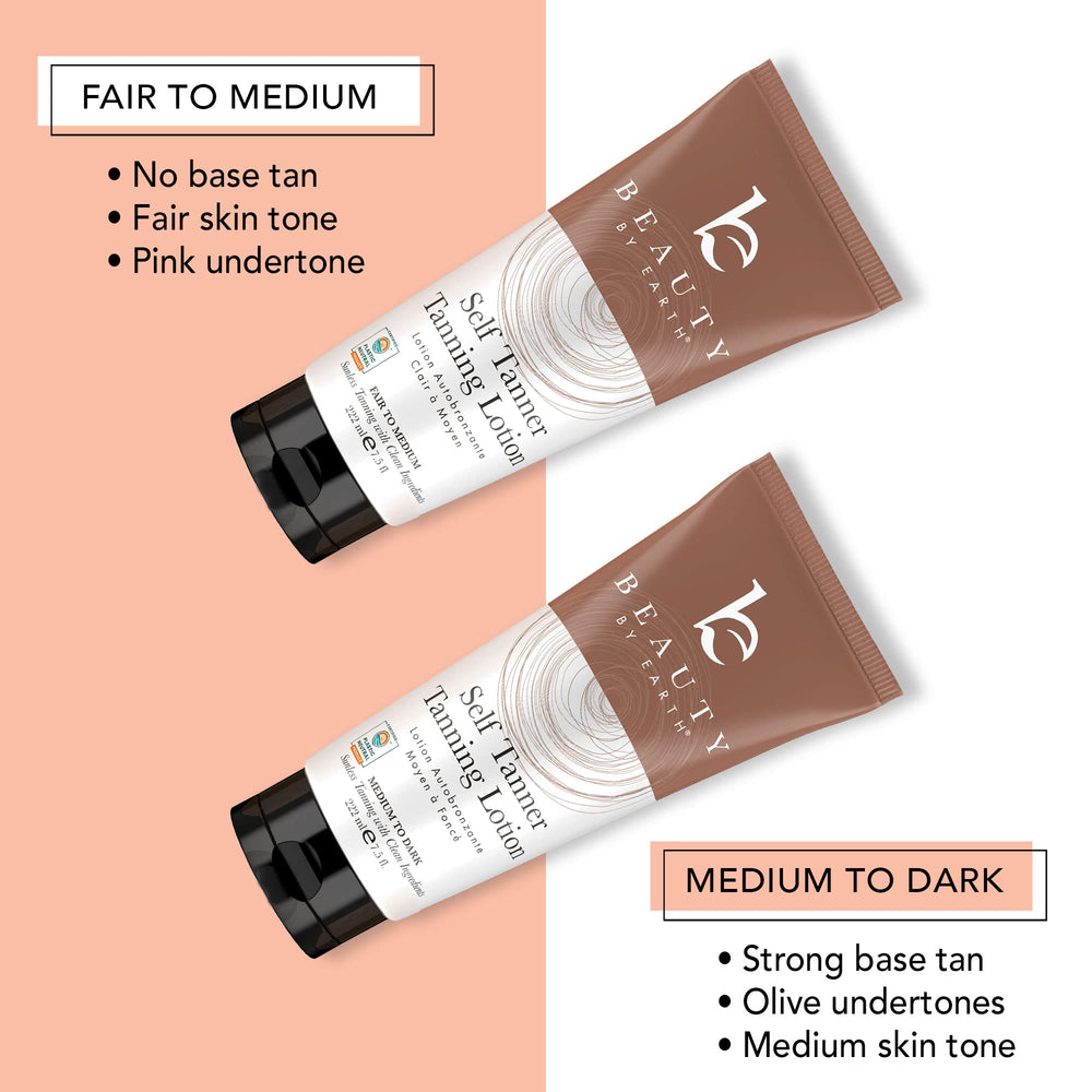Beauty by Earth finish shows a natural sun-kissed glow