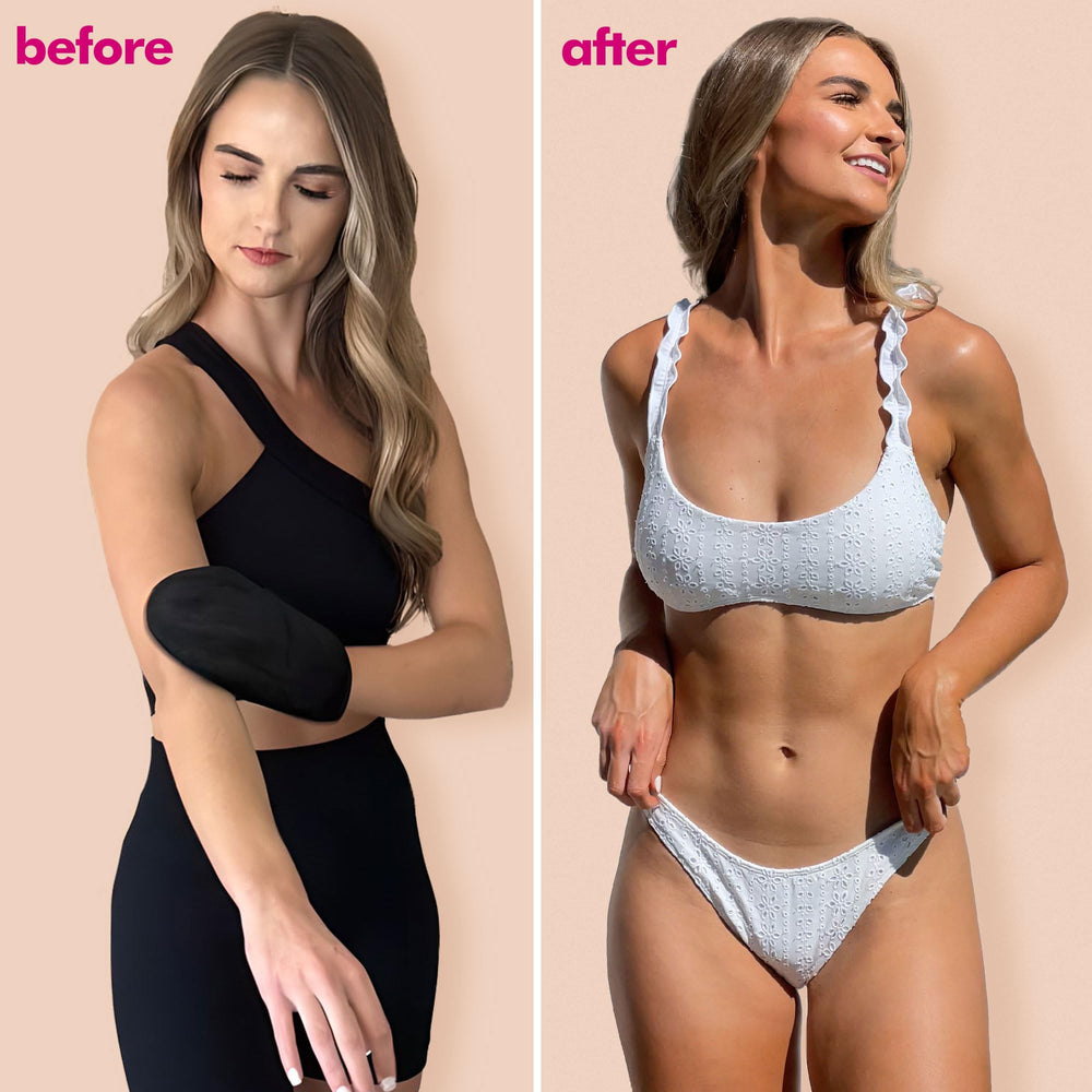 Beauty by Earth natural glow gradual tan creates an even, natural bronze appearance.