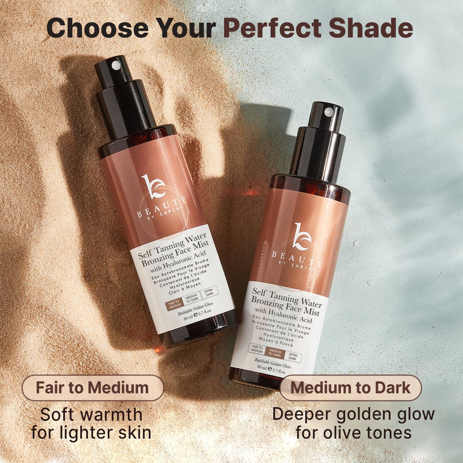 Beauty by Earth no-residue formula suitable for daily facial use