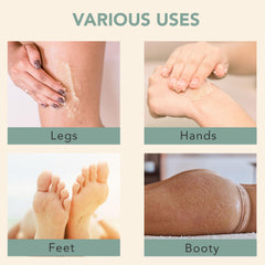 Beauty by Earth peppermint tea tree scrub ingredients label highlighting organic, cruelty-free formula