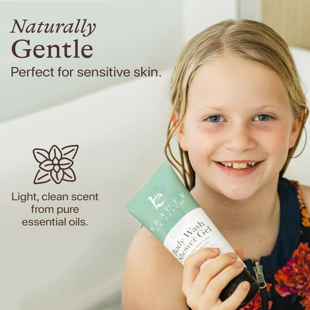 Beauty by Earth natural ingredients scene highlights Aloe Vera and plant extracts.
