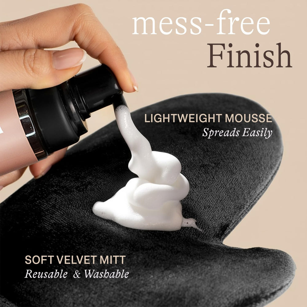 Beauty by Earth color swatch displays a natural-looking shade for fair to medium skin