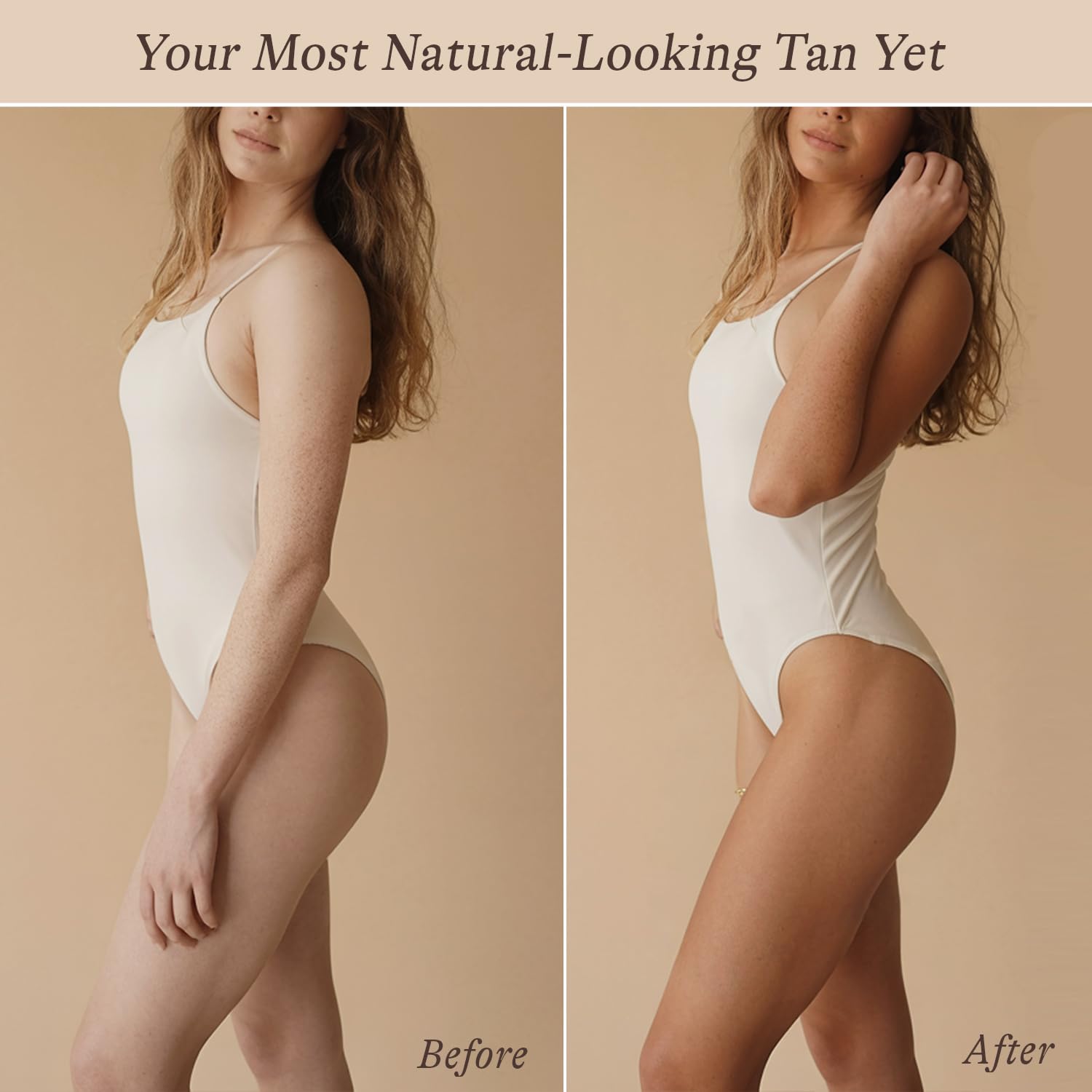 Beauty by Earth mousse pump foam shows quick, even application