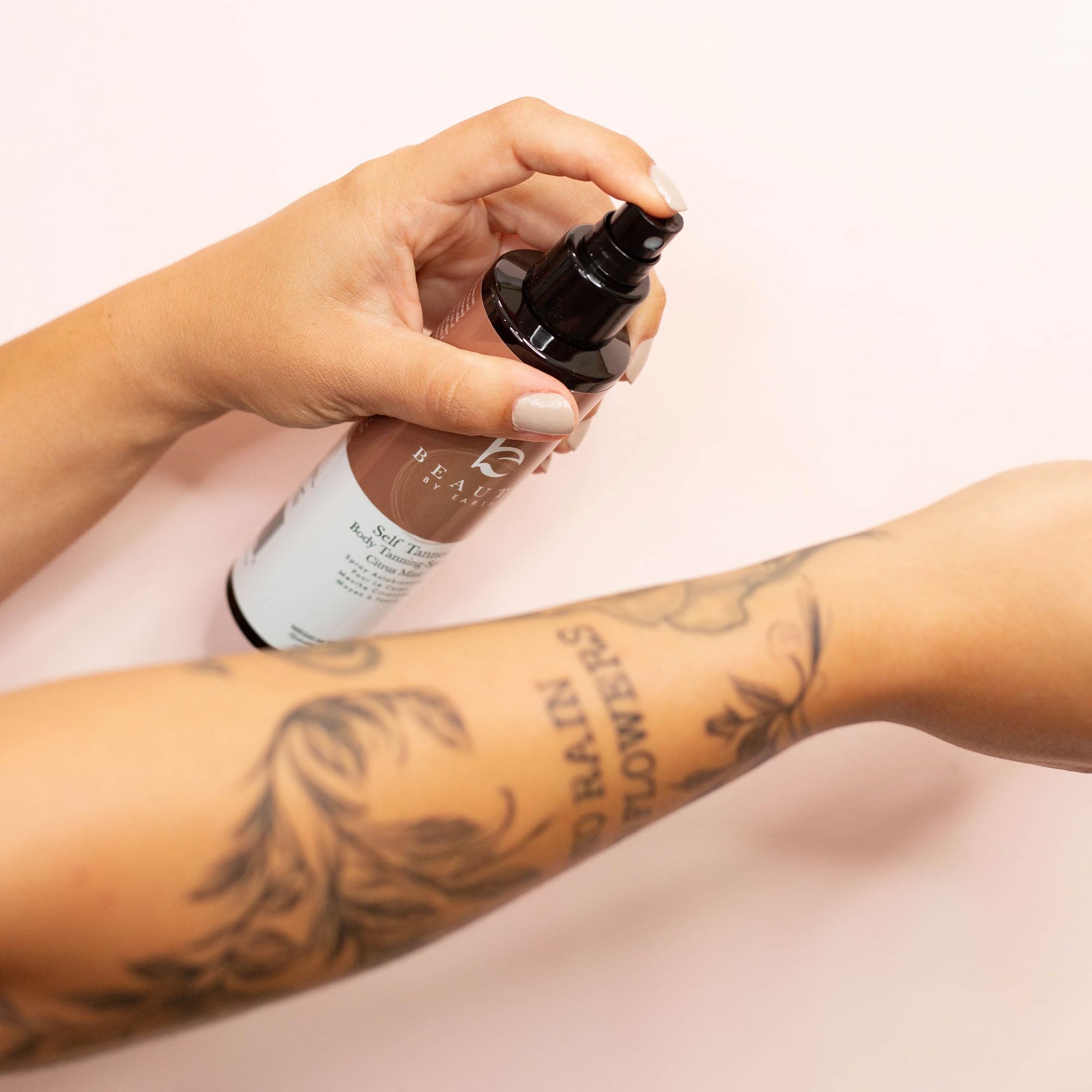 Beauty by Earth travel-friendly-packaging hints at portable self-tanner use