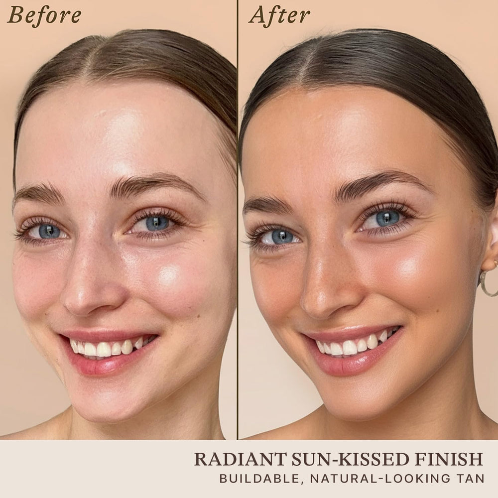 Beauty by Earth self-tanning-drops-face-dropper-closeup emphasizes controlled application