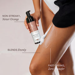 Beauty by Earth tan kit packaging highlighting USA-made formula