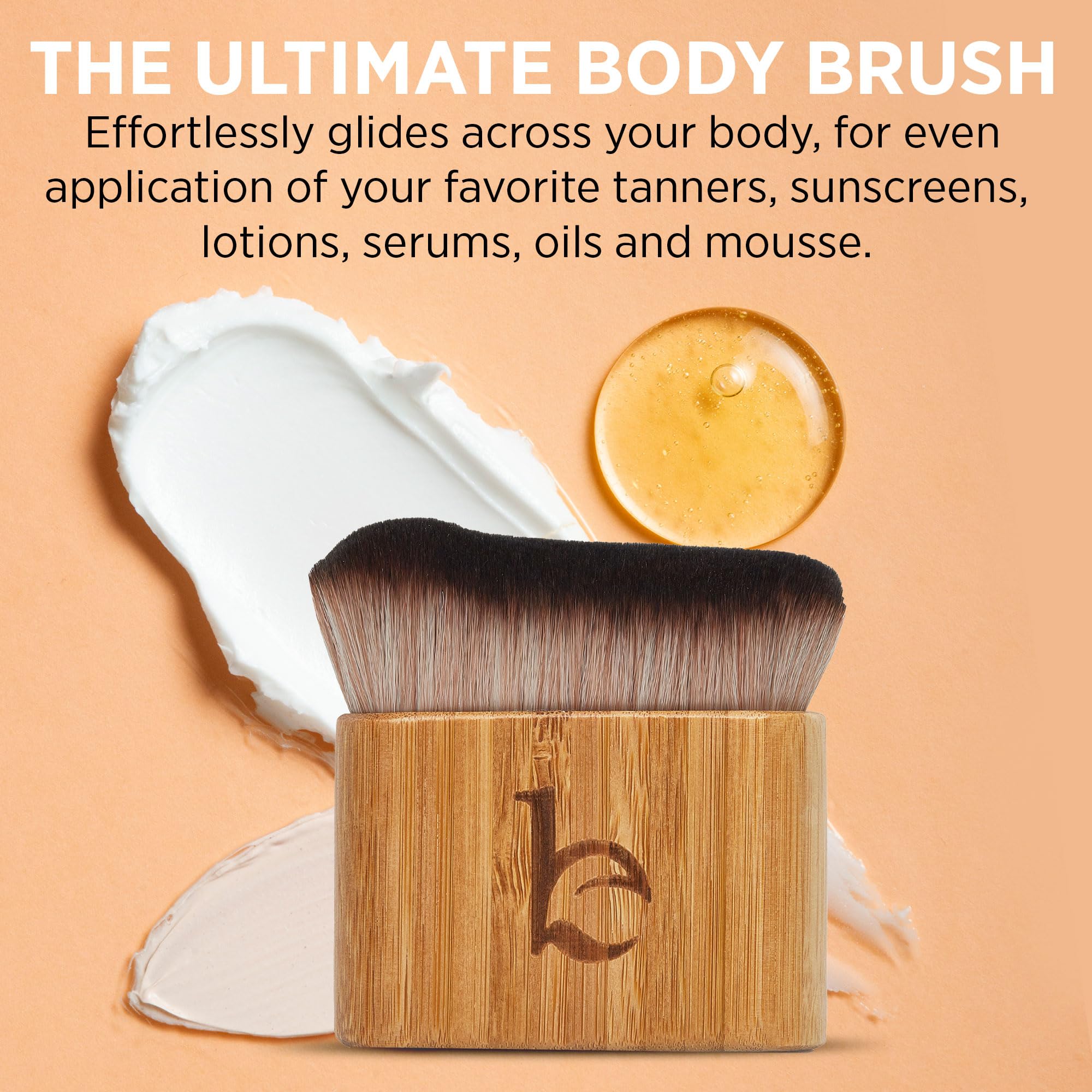 Beauty by Earth Ultra Soft Self Tanner Brush ensures consistent blending for natural-looking results.