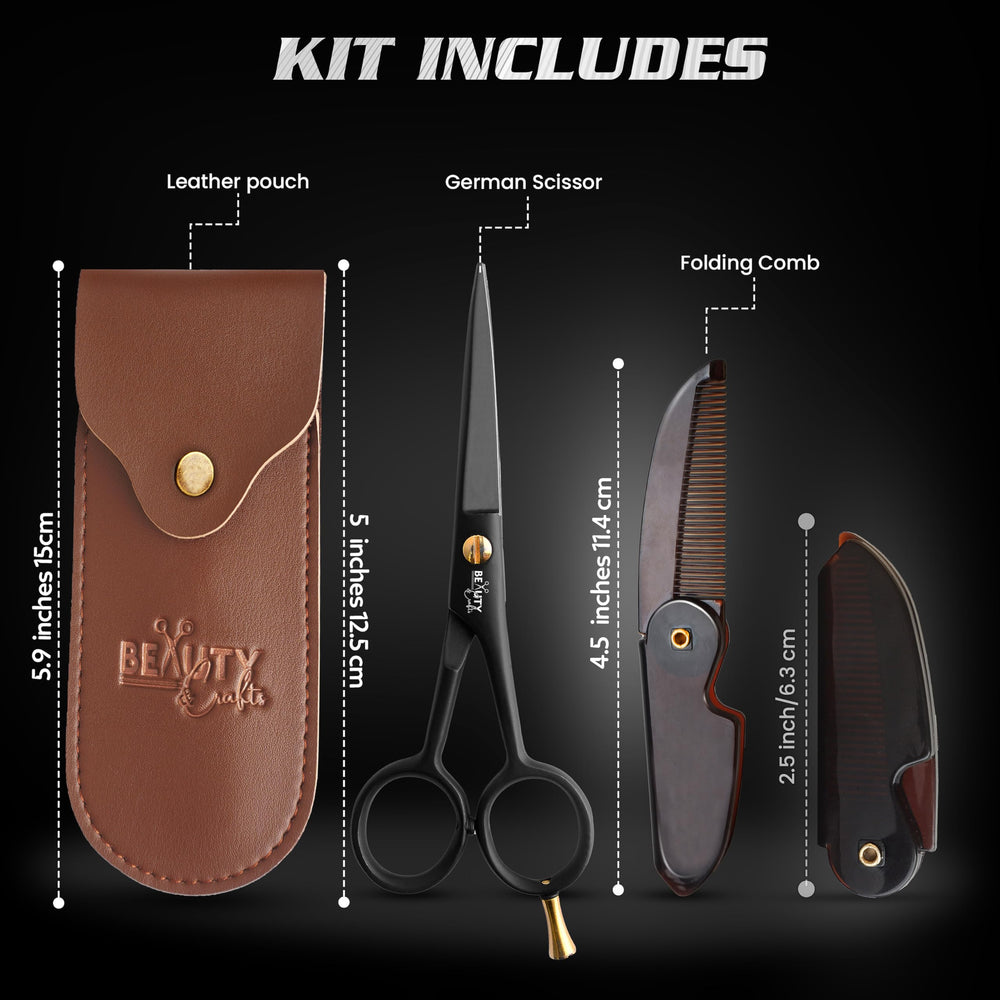 Beauty & Crafts carrying pouch for safe travel.