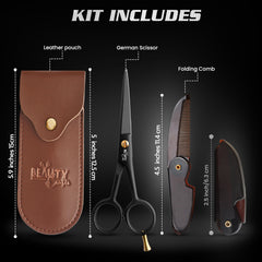 Beauty & Crafts carrying pouch for safe travel.