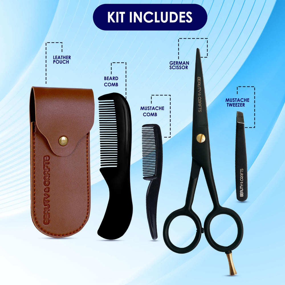 Beauty & Crafts grooming kit open-case display for organized daily routine