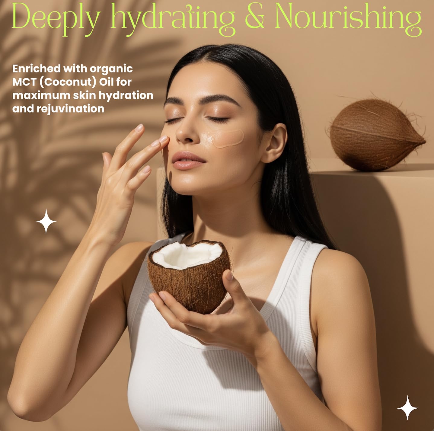 Beauty Glow paracress USA-made label signals organic skincare excellence.