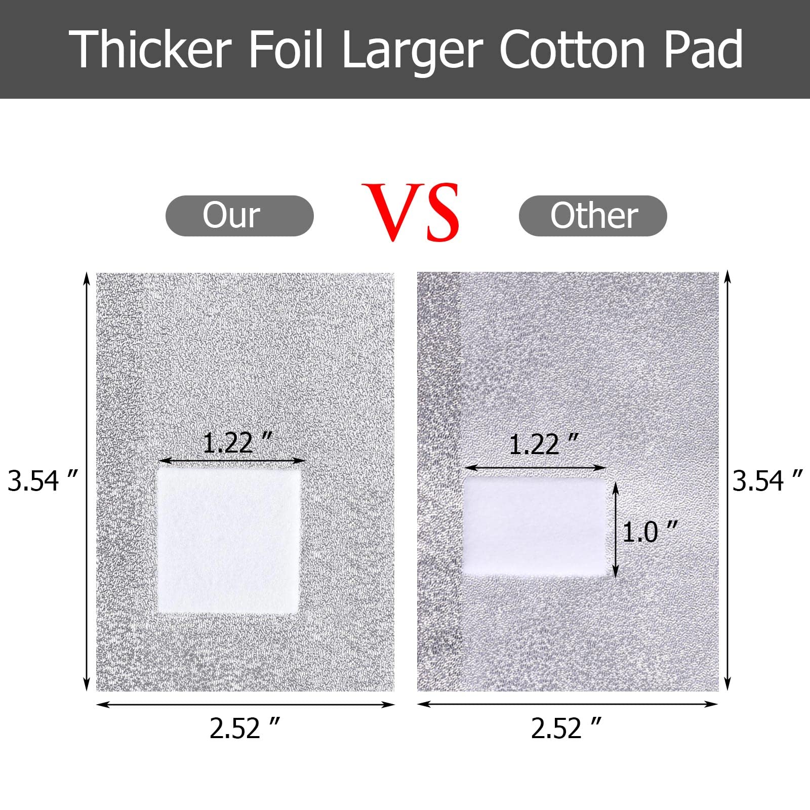 Beauty Max foil wraps show 3.6x2.5 inch sheets designed for efficient soak-off.