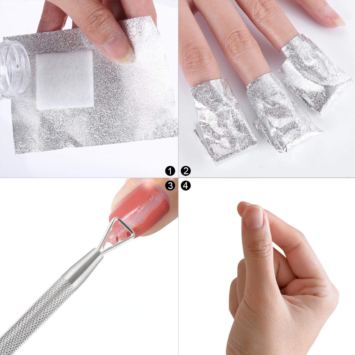 Beauty Max hygienic disposable foils offer a clean, mess-free removal experience.