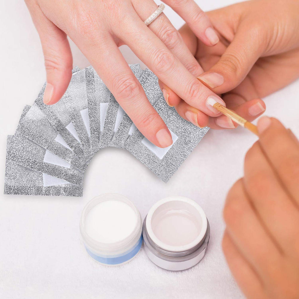 Beauty Max large wrap size ensures snug coverage around nails for effective soaking.