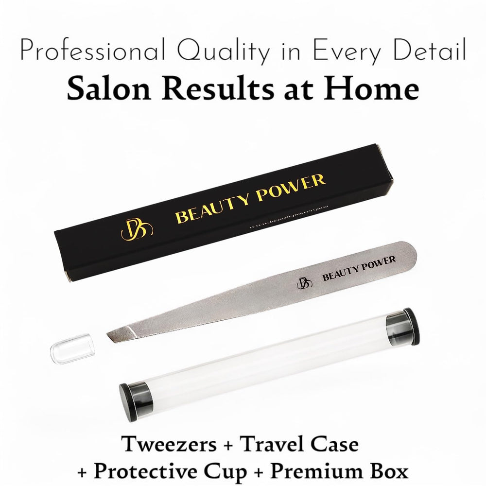 Beauty Power 1-year guarantee stamp signals reliable purchase protection.