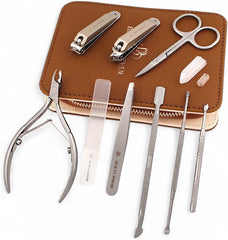 Beauty Power 9-in-1 nail clippers stainless steel delivering clean, precise cuts.