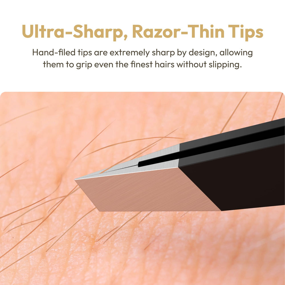 Beauty Power ingrown hair removal tweezers target ingrown hairs safely for cleaner skin